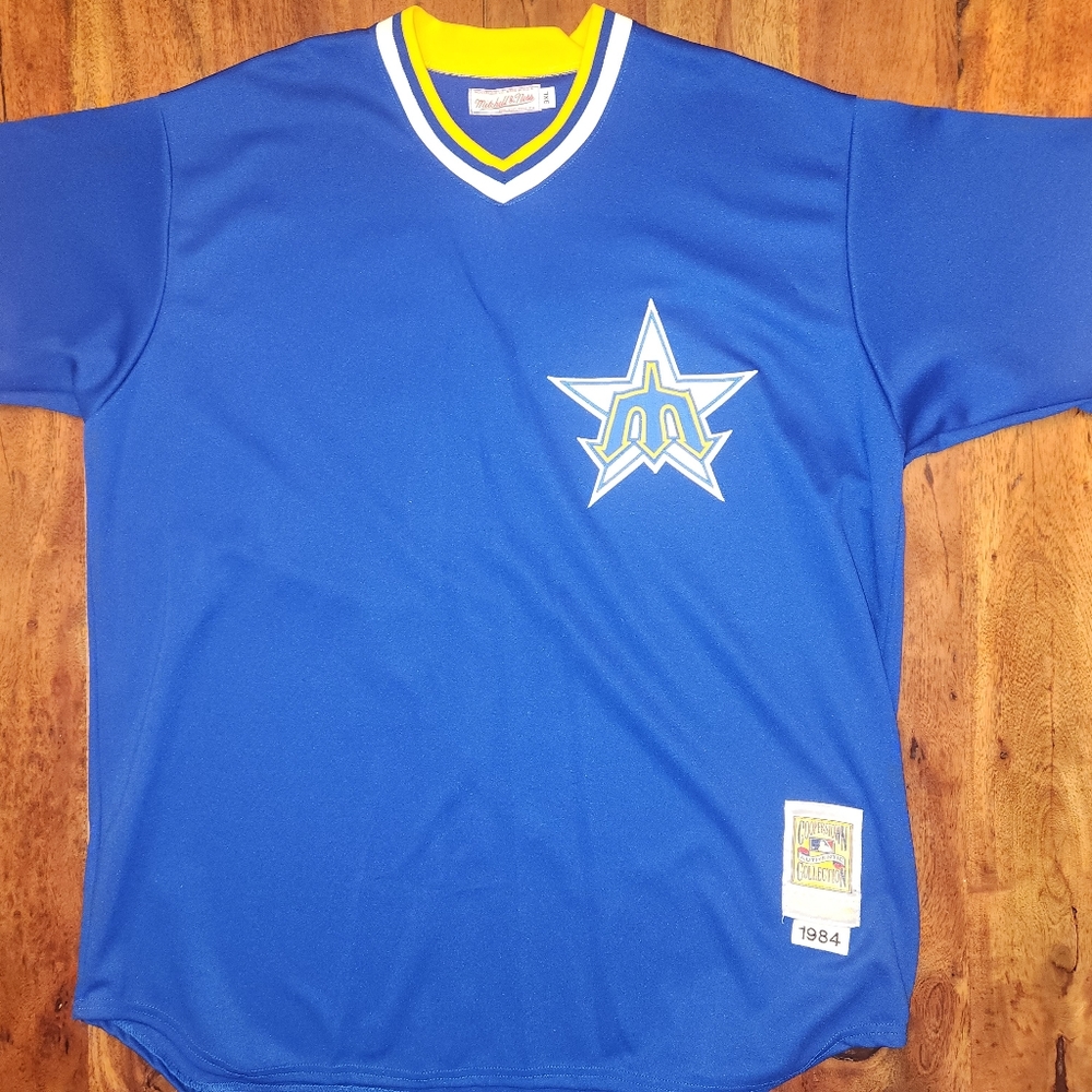 Mitchell & Ness - Cooperstown Collection - Seattle Marines 1984 Jersey
